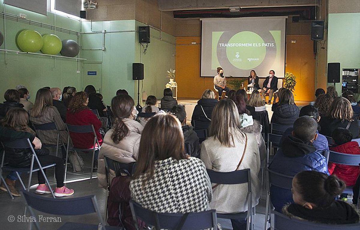 Presentación del proyecto ’Transformem els Patis’ Presentación del proyecto ’Transformem els Patis’