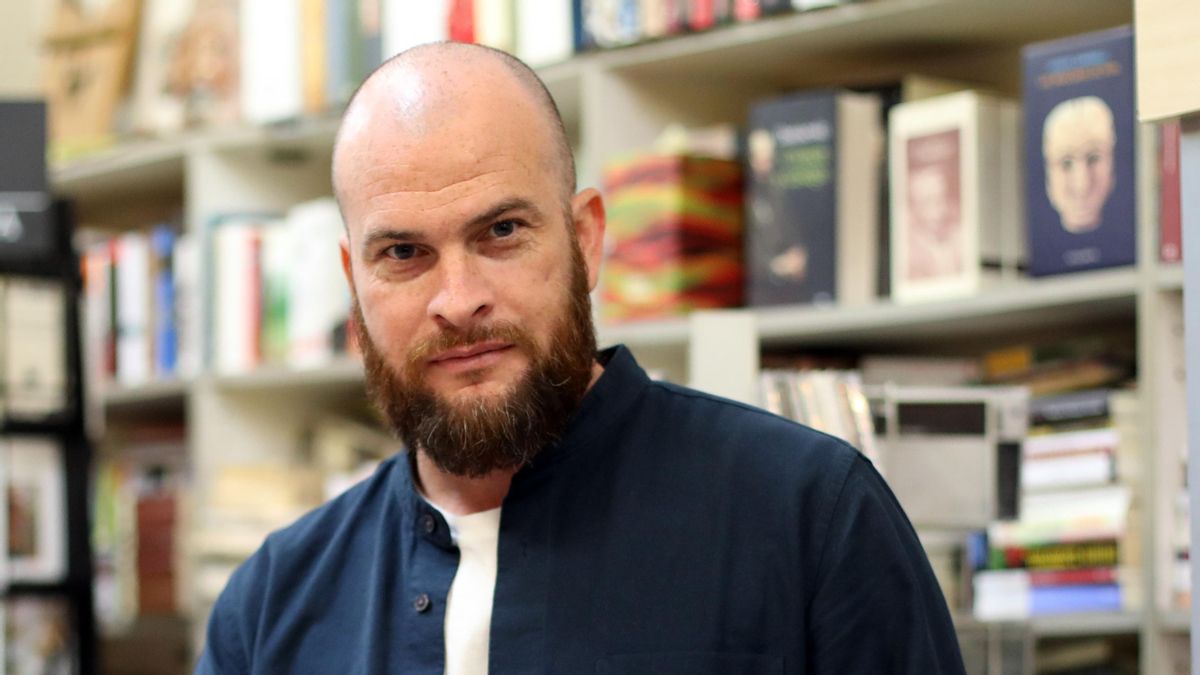 El escritor madrileño Alejandro Morellón. El escritor madrileño Alejandro Morellón.