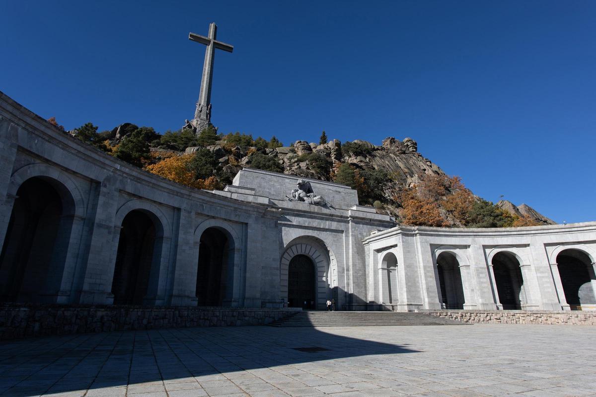 Archivo - Entrada de acceso a la basílica del Valle de los Caídos. Archivo - Entrada de acceso a la basílica del Valle de los Caídos.
