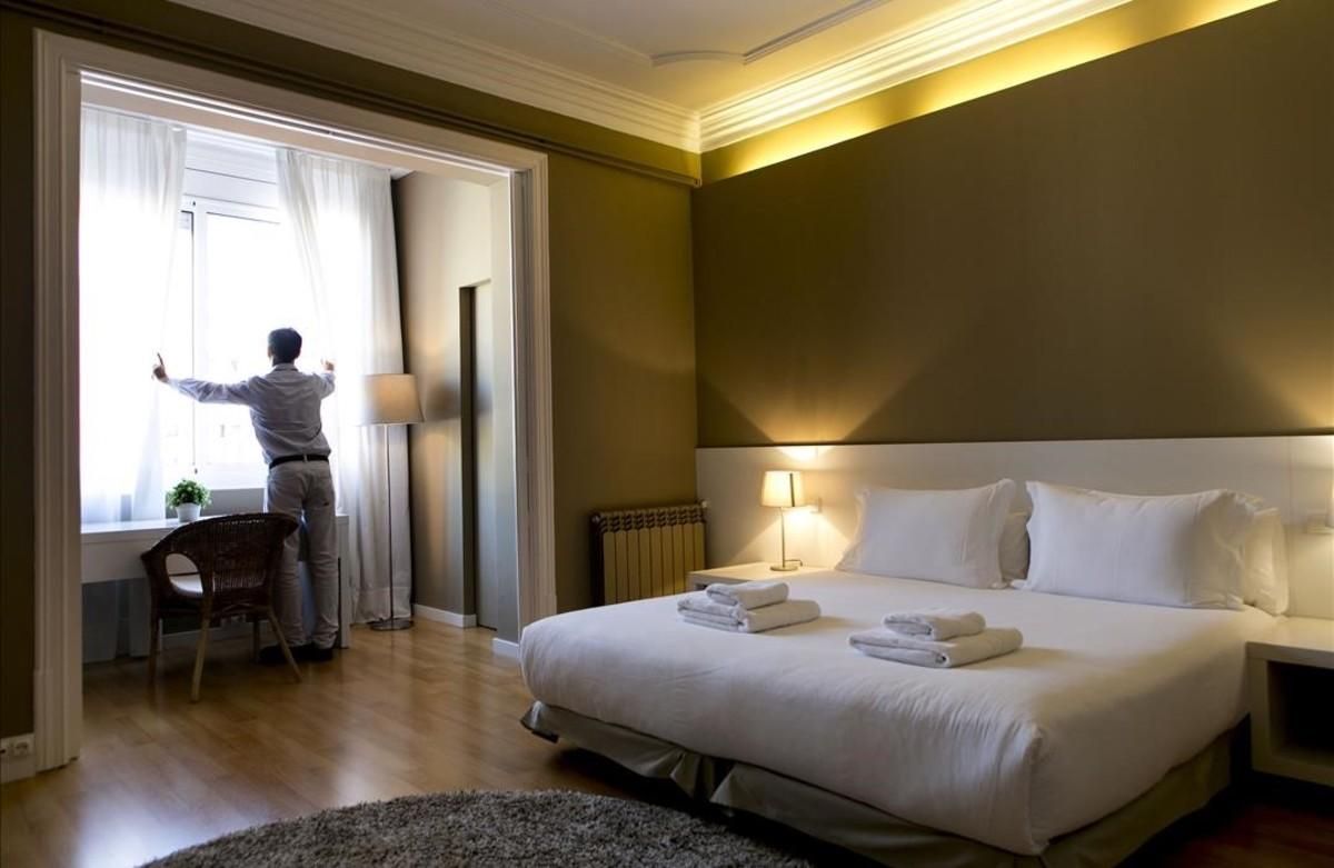 Un apartamento turístico de Barcelona. Un apartamento turístico de Barcelona.