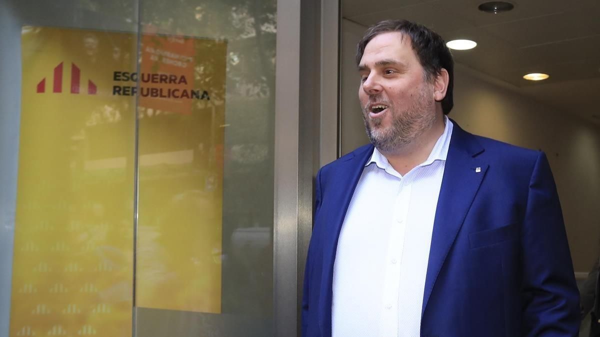 Oriol Junqueras, president de ERC Oriol Junqueras, president de ERC