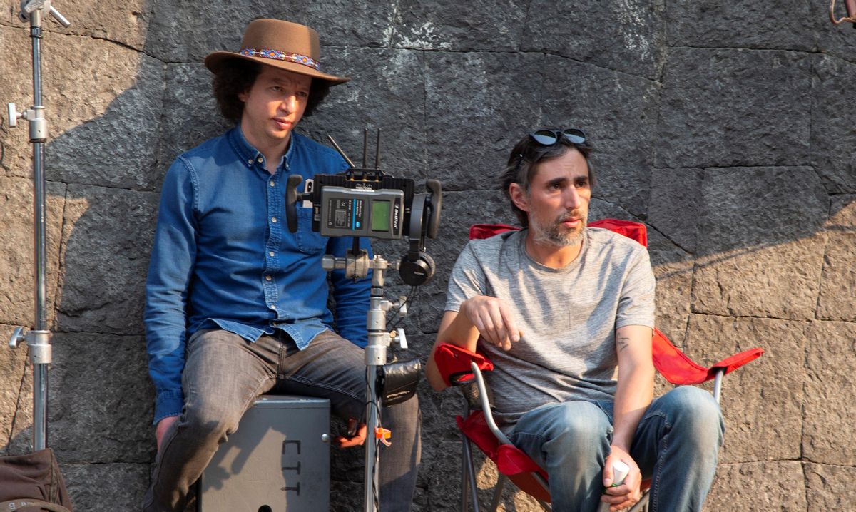 El director Michel Franco (izquierda), durante el rodaje de la película. El director Michel Franco (izquierda), durante el rodaje de la película.