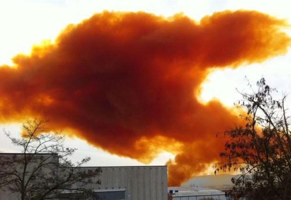 El aspecto amenazador de la nube. El aspecto amenazador de la nube.