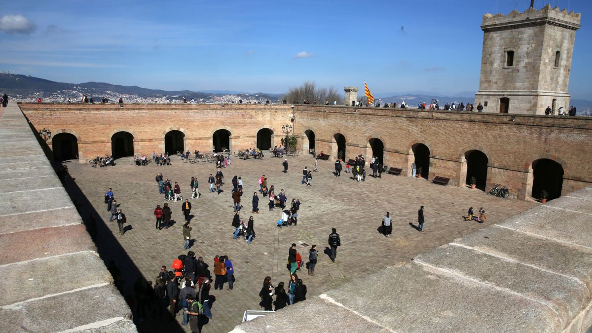 El Castillo de Montjuic. El Castillo de Montjuic.