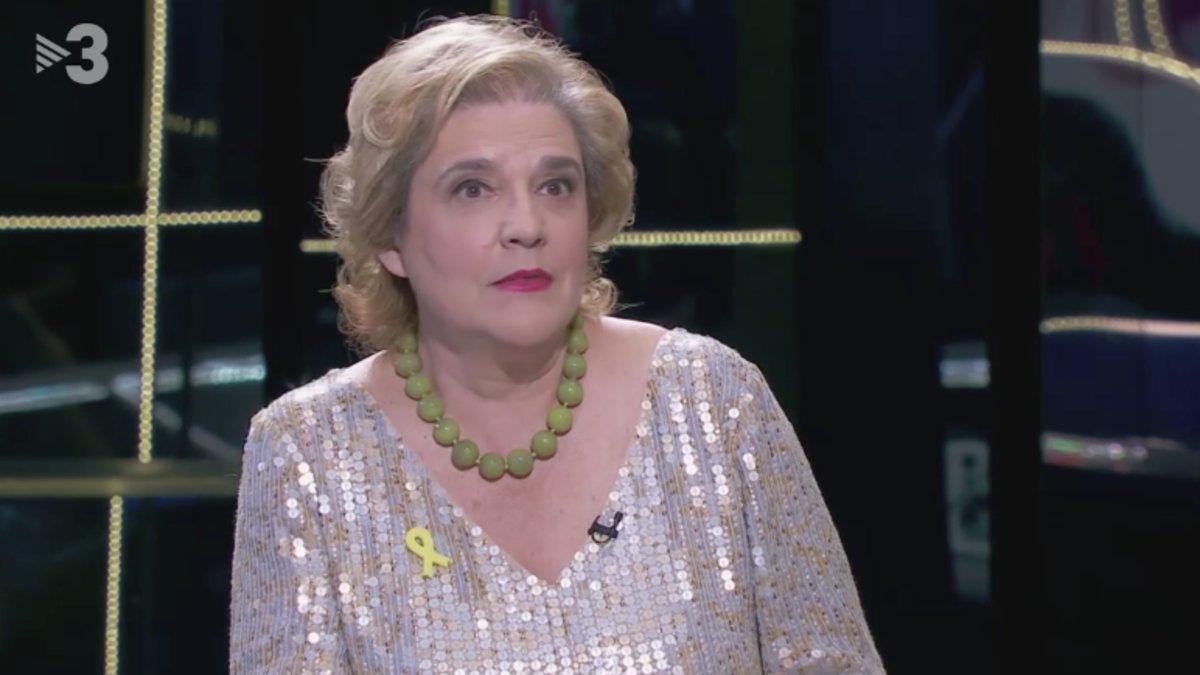 Pilar Rahola, en TV-3.