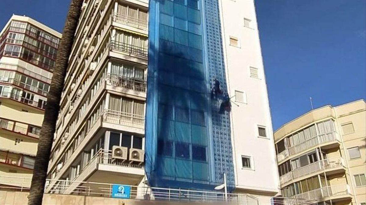 Edificio de Benidorm. Edificio de Benidorm.