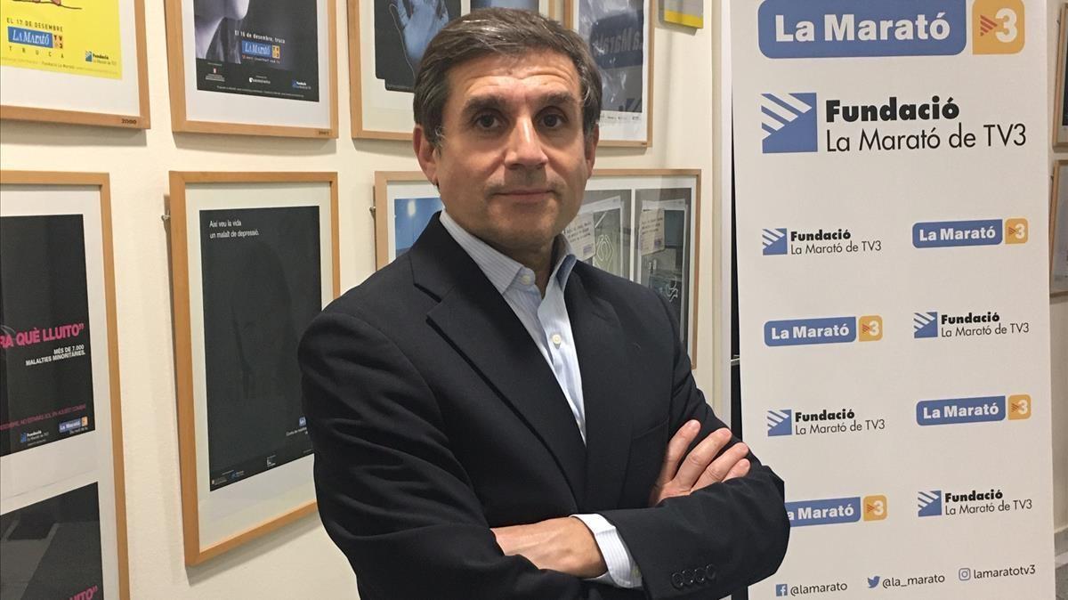 Lluís Bernabé, director de la Fundació de La Marató de TV-3.
