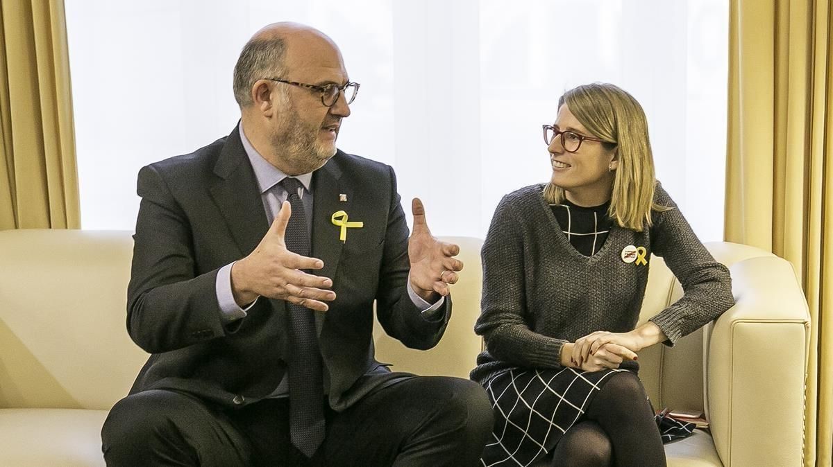 El cas Pujol revela un malestar intern contra l’exportaveu de Junts El cas Pujol revela un malestar intern contra l’exportaveu de Junts