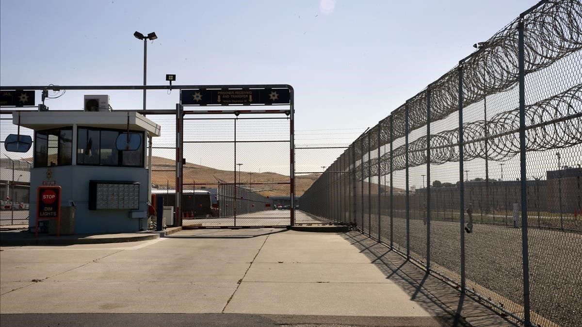 Entrada de la prisión de Santa Rita, en California, donde una enfermera ha dado positivo por coronavirus. Entrada de la prisión de Santa Rita, en California, donde una enfermera ha dado positivo por coronavirus.