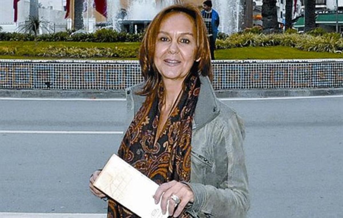 La escritora María Dueñas. 