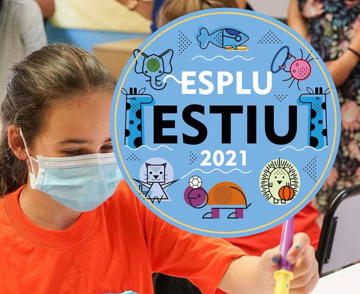 Imagen promocional de los casales de verano de Esplugues englobados en ’Espluestiu 2021’ Imagen promocional de los casales de verano de Esplugues englobados en ’Espluestiu 2021’
