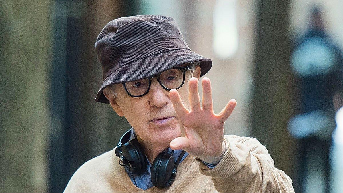 Woody Allen, en un rodaje en Nueva York, el 2017.