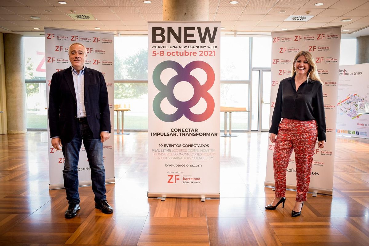 Pere Navarro y Blanca Sorigué presentan la segunda edición del BNEW Pere Navarro y Blanca Sorigué presentan la segunda edición del BNEW