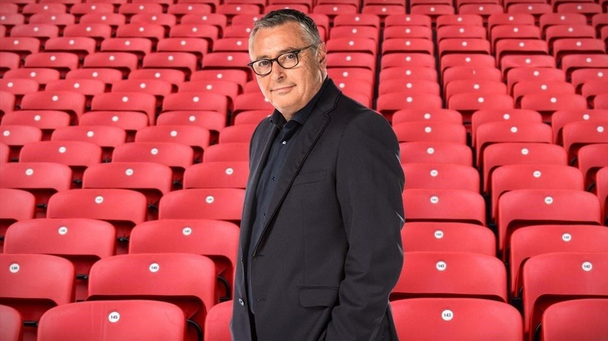 El exfubolista y comentarista deportivo Michael Robinson. El exfubolista y comentarista deportivo Michael Robinson.