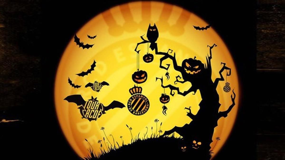 L'Espanyol celebra Halloween amb un tour a les fosques per Cornellà L'Espanyol celebra Halloween amb un tour a les fosques per Cornellà