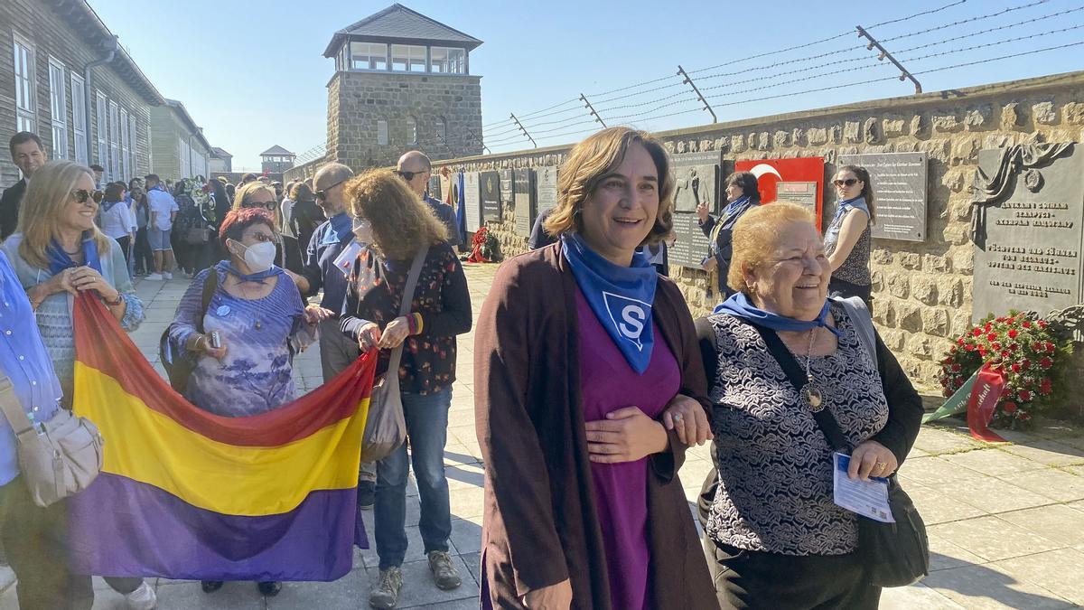 Ada Colau homenajea a las víctimas de Mauthausen y advierte de nuevos peligros Ada Colau homenajea a las víctimas de Mauthausen y advierte de nuevos peligros