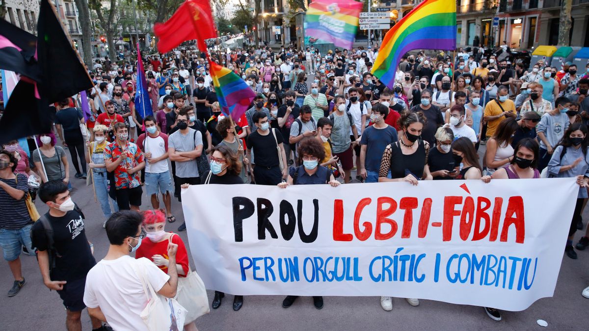 Manifestación alternativa contra las agresiones LGTB-fóbicas. Manifestación alternativa contra las agresiones LGTB-fóbicas.