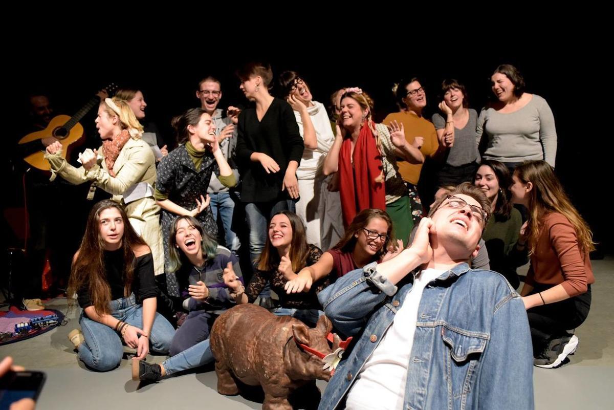 Los jóvenes son los protagonistas de este festival teatral. Los jóvenes son los protagonistas de este festival teatral.