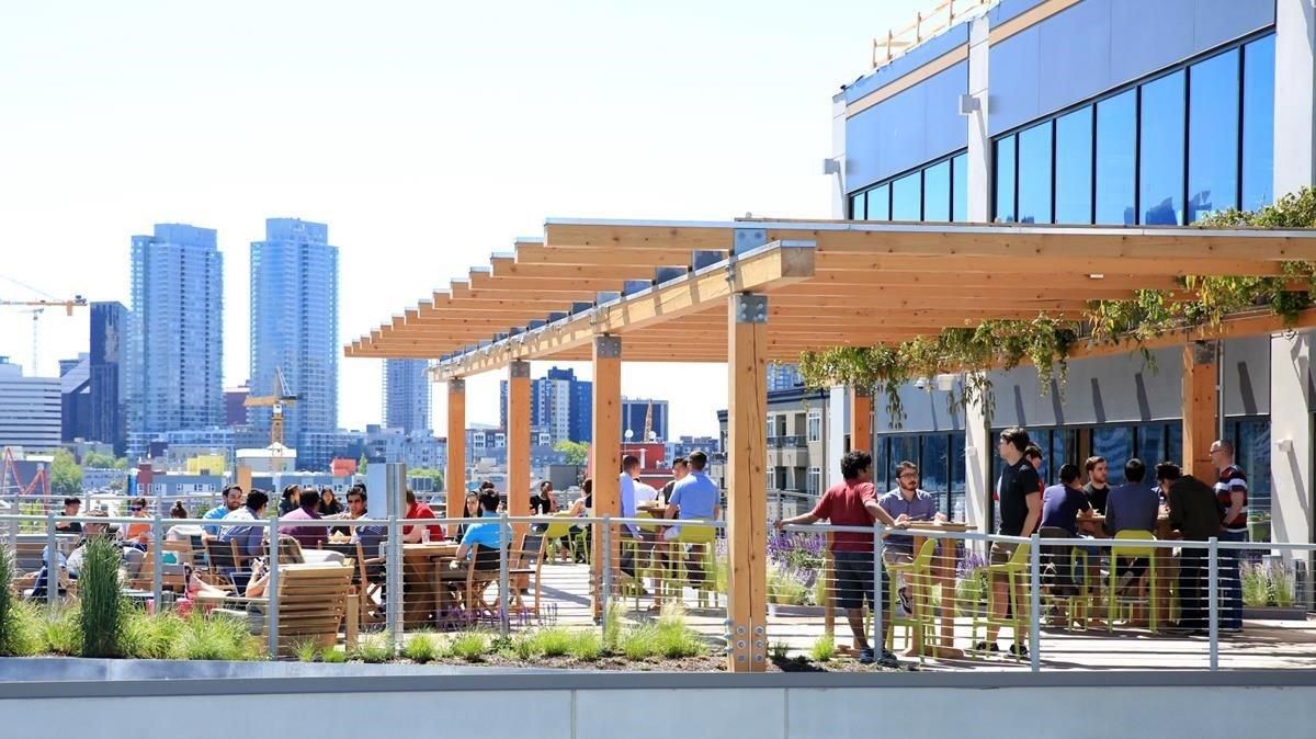 Oficinas de Facebook en Seattle. Oficinas de Facebook en Seattle.