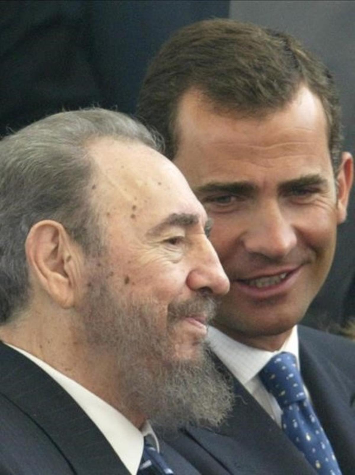 El rey Felipe VI destaca el "significado histórico" de Fidel Castro