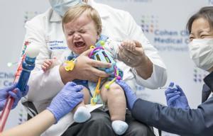 Pinchazo de la vacunación covid en niños: la mitad no ha recibido la pauta completa