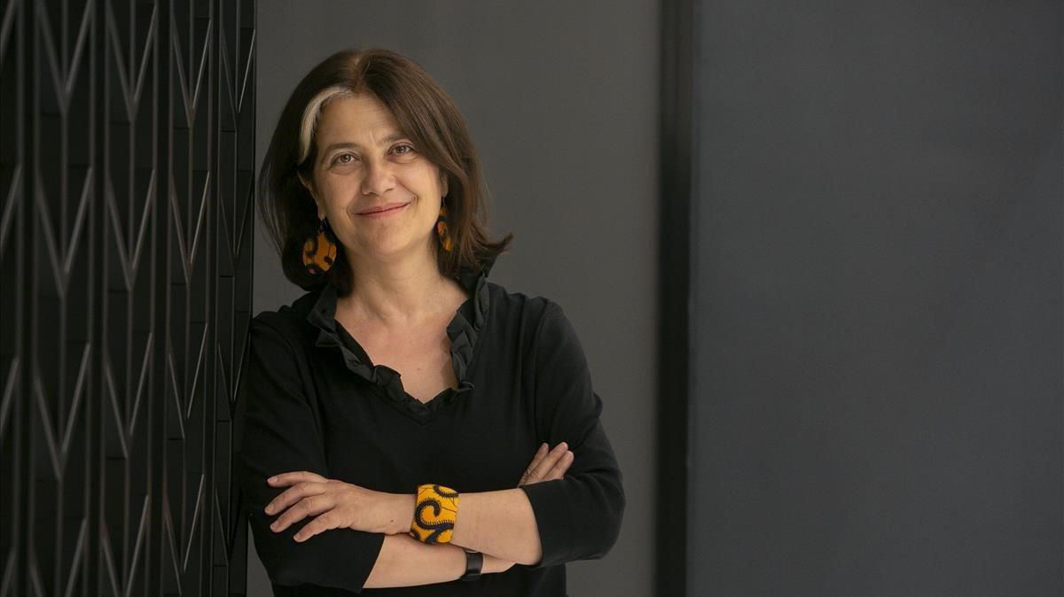 La escritora catalana Rosa Ribas, en Barcelona. 