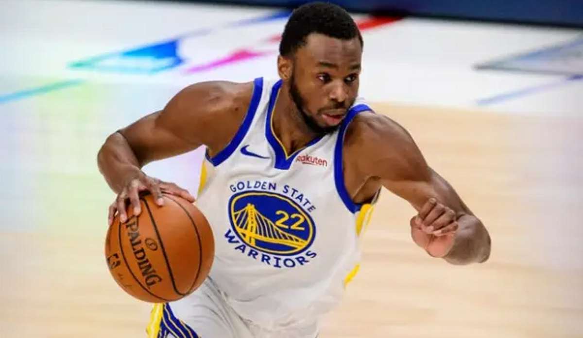 Wiggins, en acción en un partido con los Warriors Wiggins, en acción en un partido con los Warriors