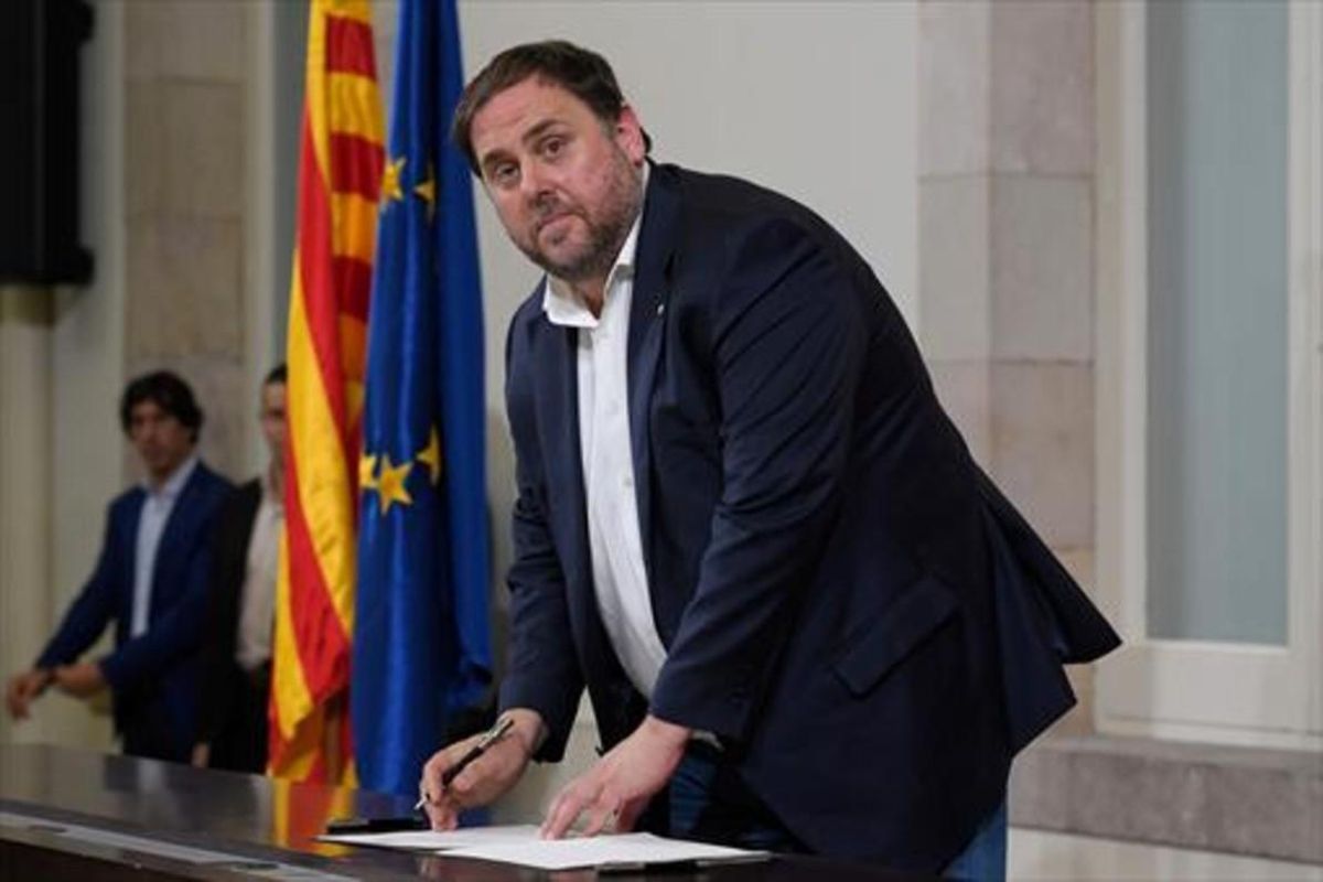 El vicepresidente del Govern y máximo responsable de Economía de Catalunya, Oriol Junqueras. El vicepresidente del Govern y máximo responsable de Economía de Catalunya, Oriol Junqueras.