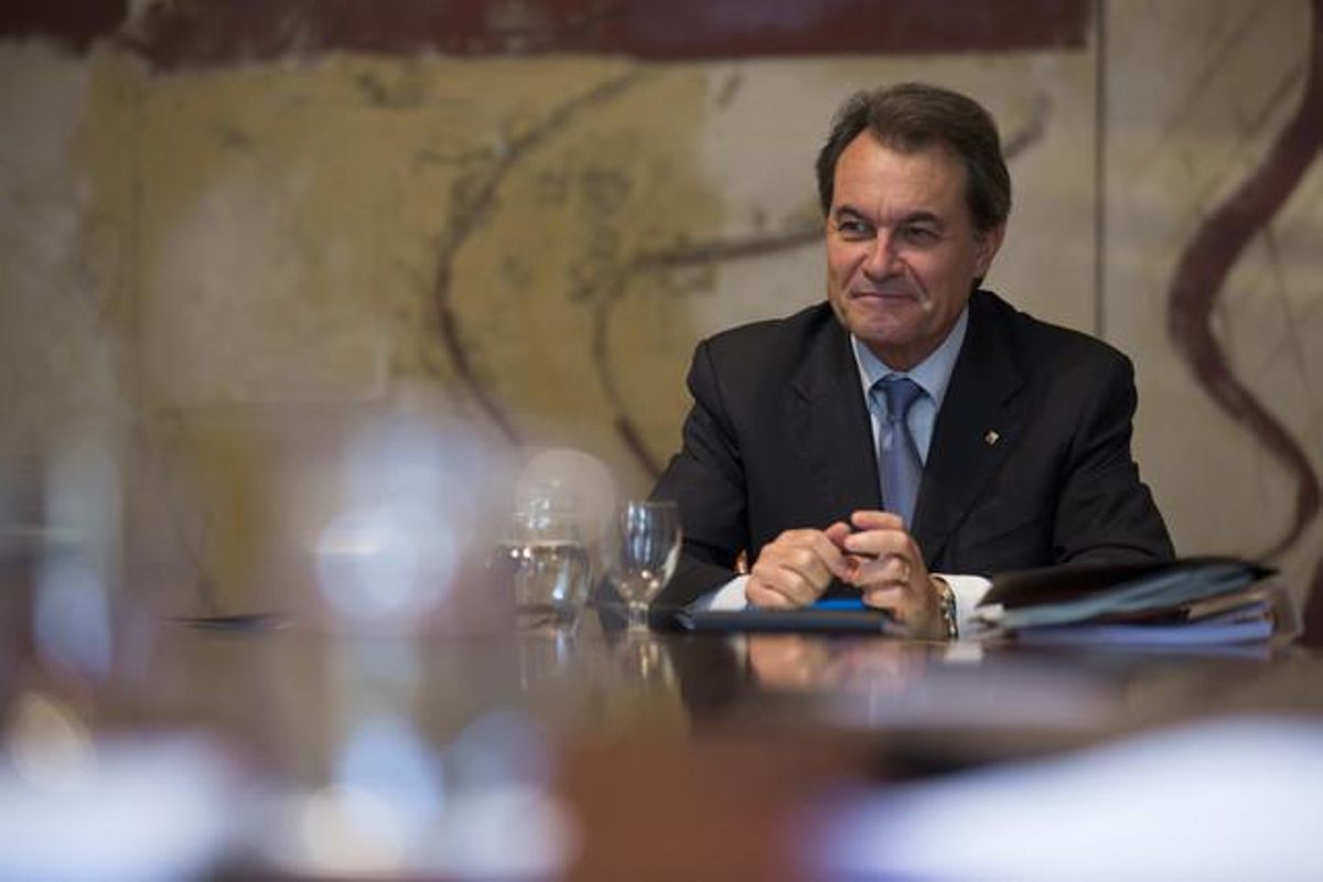 El ’president’ Artur Mas. El ’president’ Artur Mas.