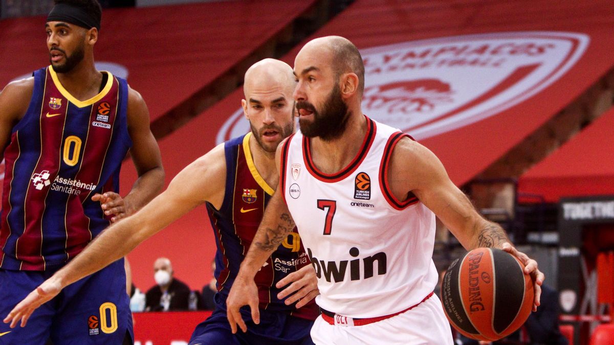 Spanoulis, defendido por Calathes, este jueves en Atenas. Spanoulis, defendido por Calathes, este jueves en Atenas.