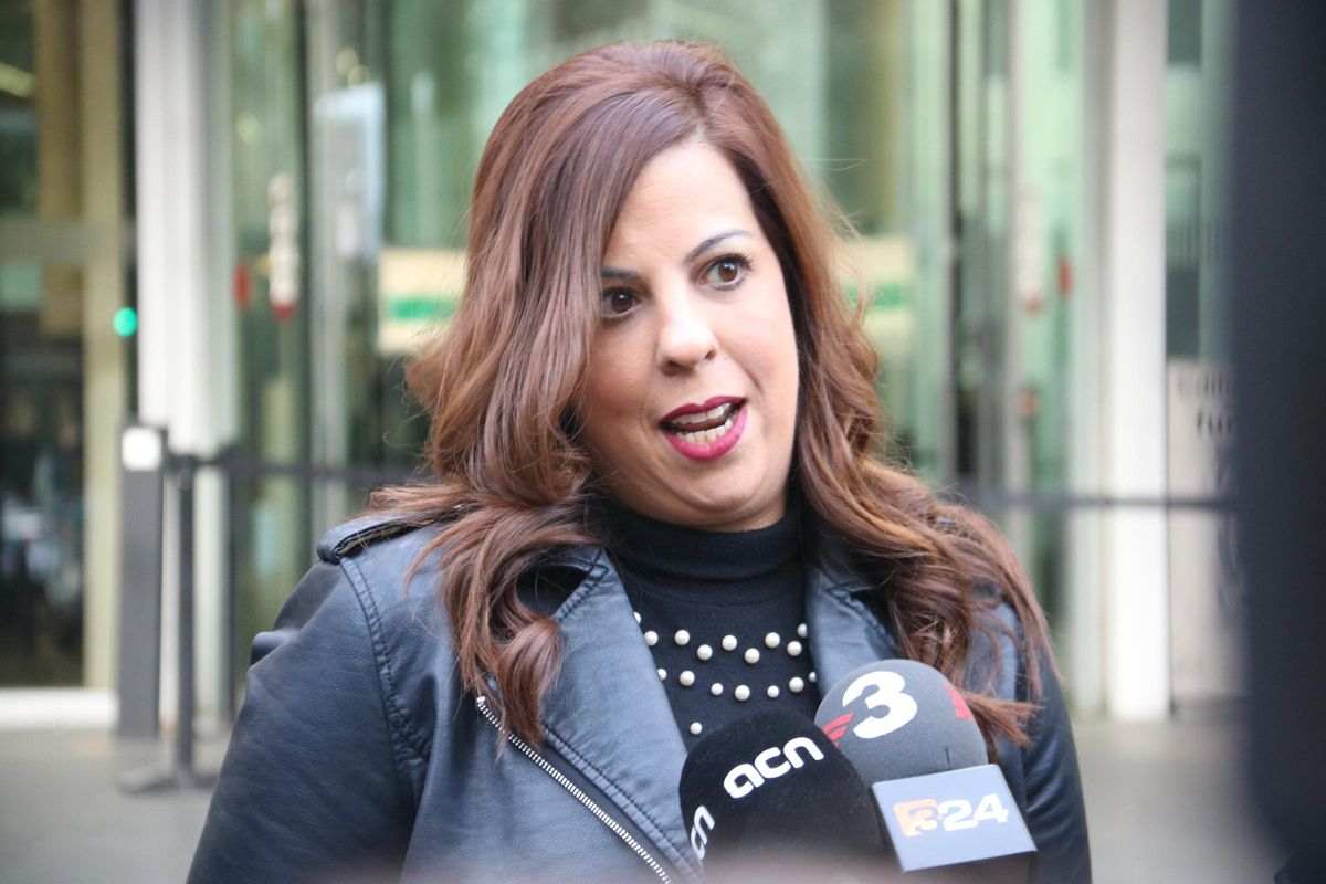 Silvia Torres en declaraciones en la Ciutat de la Justicia tras el juicio, el pasado mes de noviembre. Silvia Torres en declaraciones en la Ciutat de la Justicia tras el juicio, el pasado mes de noviembre.