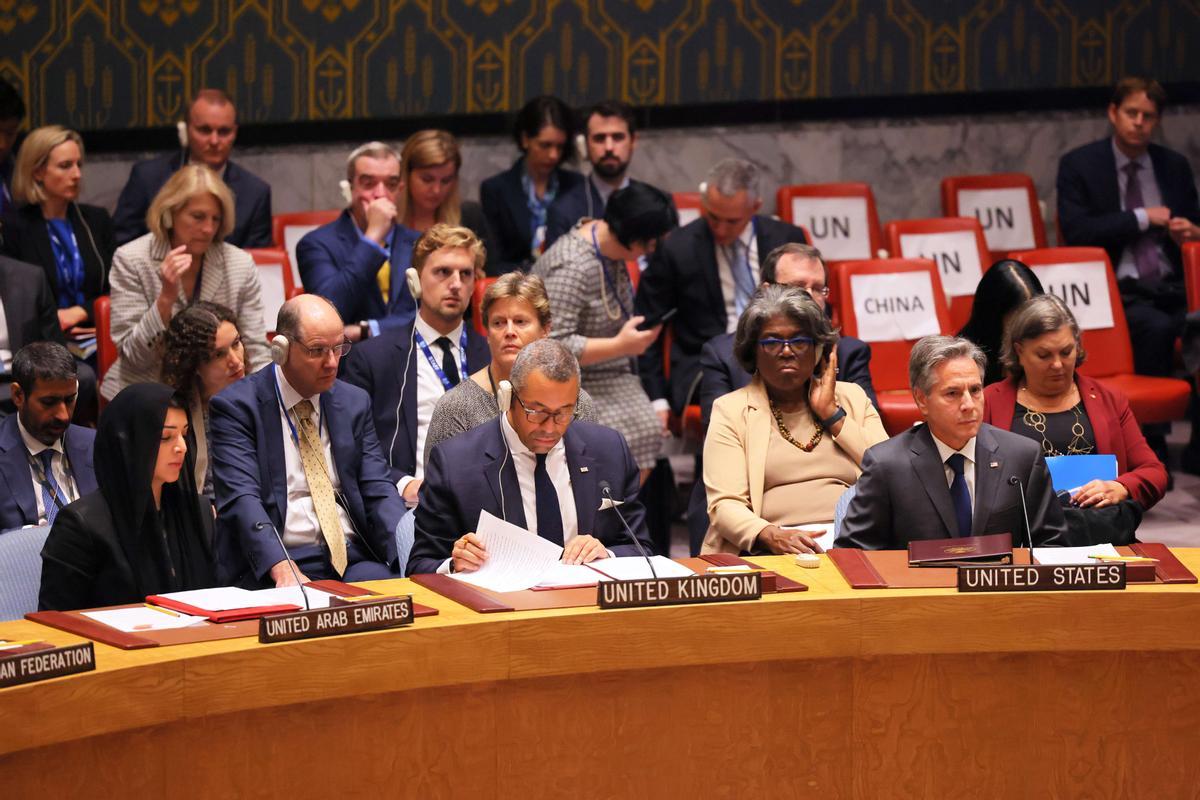 Reunión del Consejo de Seguridad de la ONU, este jueves.