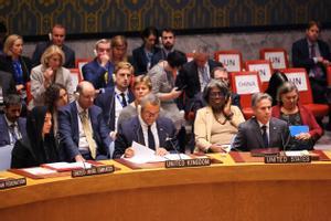 Reunión del Consejo de Seguridad de la ONU, este jueves.
