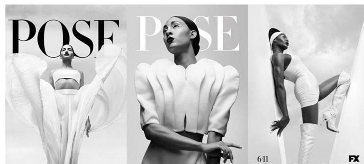 Tres sugerentes carteles promocionales de la segunda temporada de la serie ’Pose’. Tres sugerentes carteles promocionales de la segunda temporada de la serie ’Pose’.