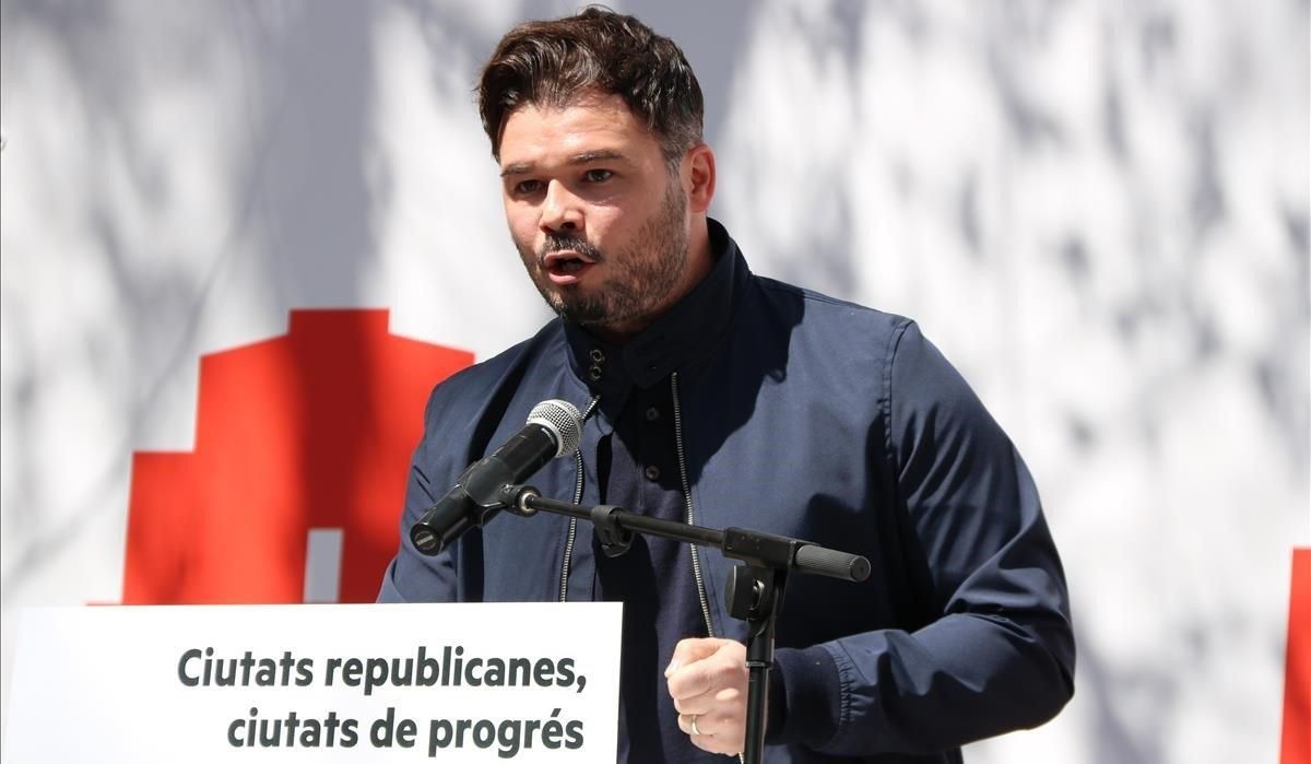 Gabriel Rufián, en una imagen de archivo. Gabriel Rufián, en una imagen de archivo.