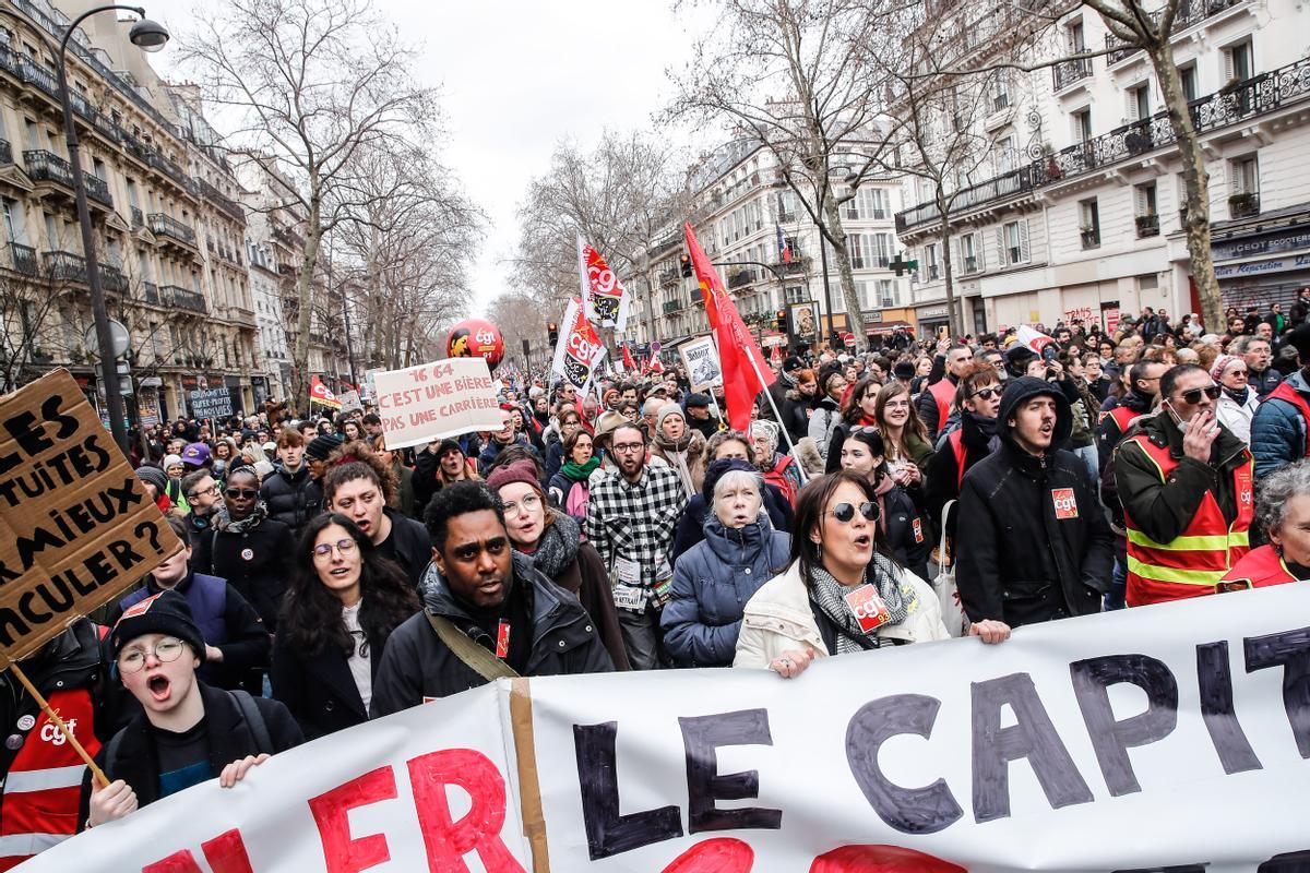 Las protestas continúan en Francia, pero las huelgas tienen un impacto