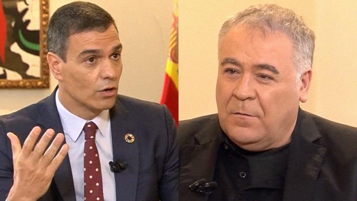 Antonio García Ferreras a Pedro Sánchez: «¿Per què no va decretar abans l'estat d'alarma?»