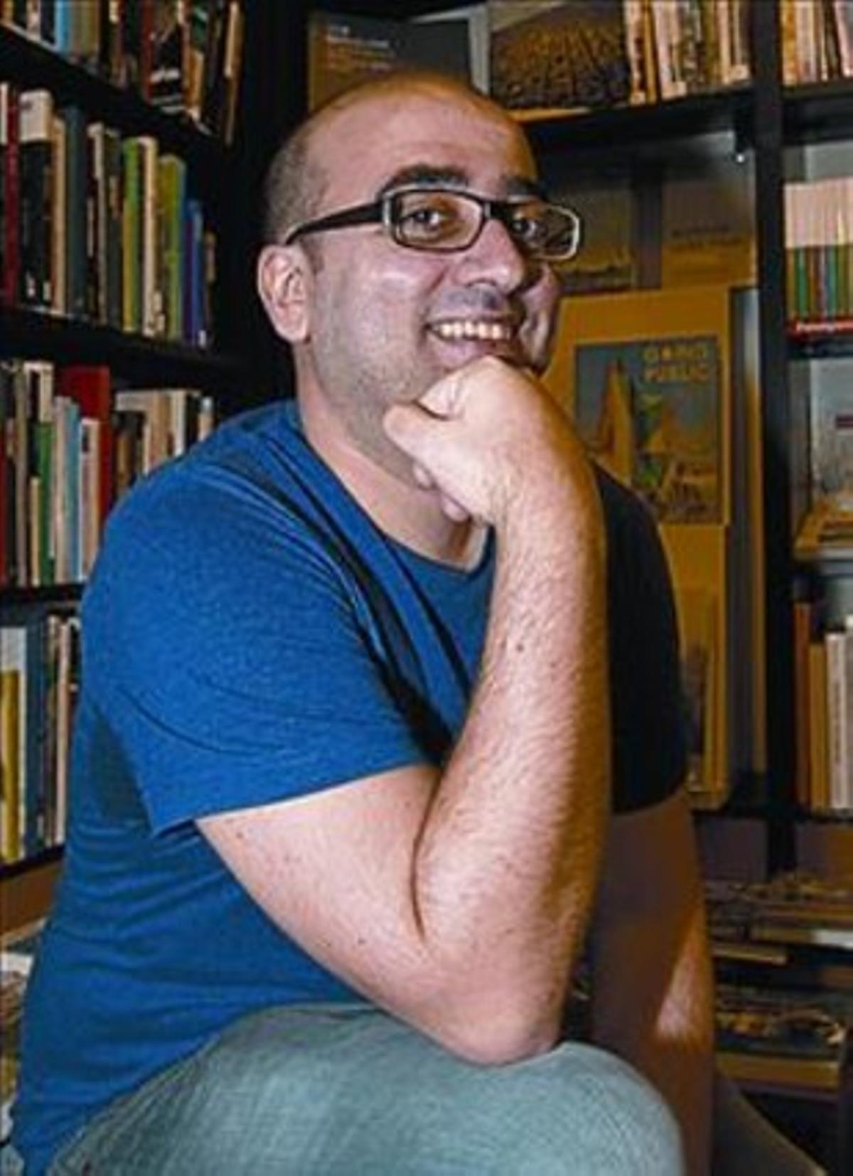 El dibujante Pablo Ríos.