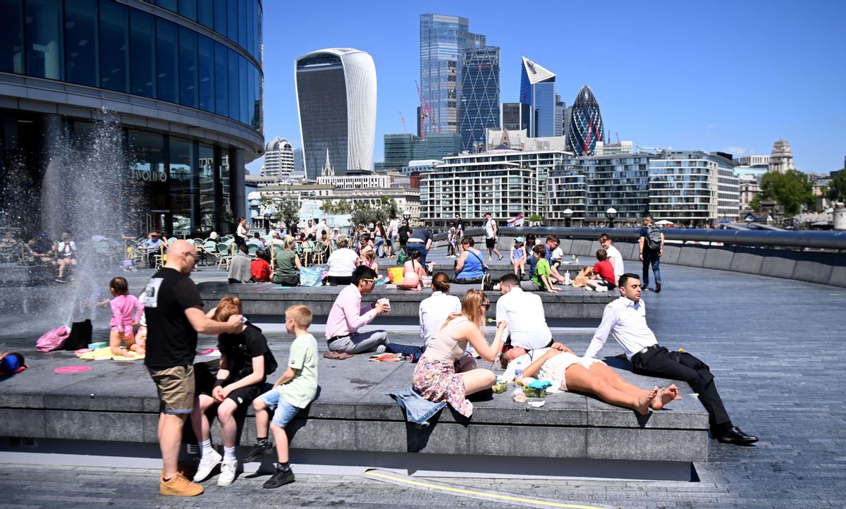 Imagen del pasado 1 de junio en Londres, un día soleado y caluroso en la capital británica. Imagen del pasado 1 de junio en Londres, un día soleado y caluroso en la capital británica.