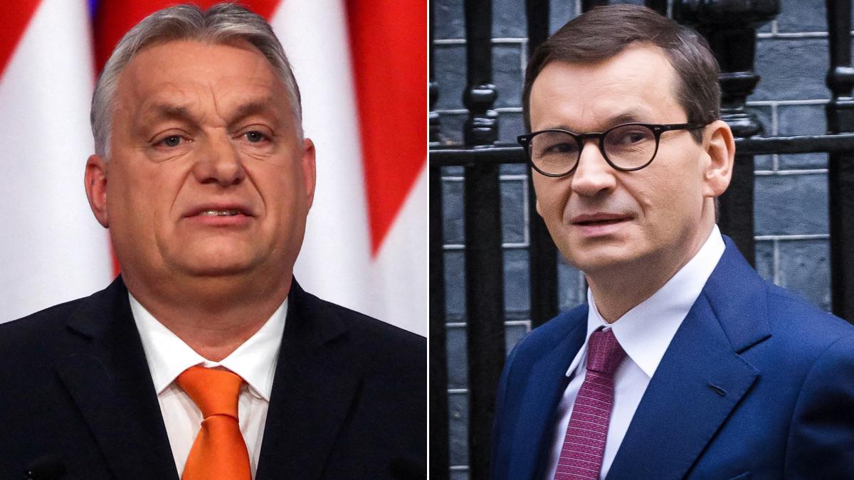 Viktor Orban y Mateusz Morawiecki.