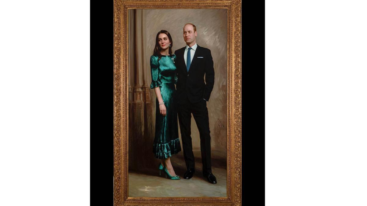 Los duques de Cambridge ya tienen su primer retrato oficial conjunto.