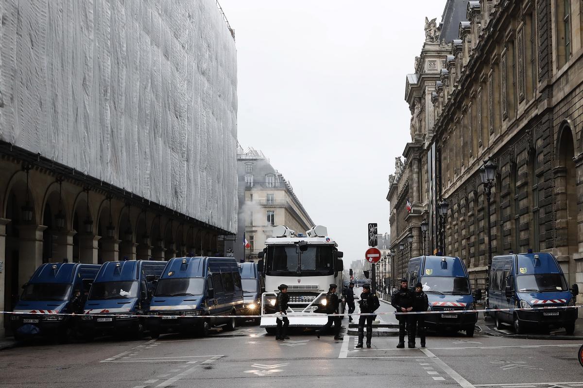 Protestas en Francia.