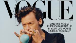 Harry Styles, primer home en acaparar la portada de 'Vogue'