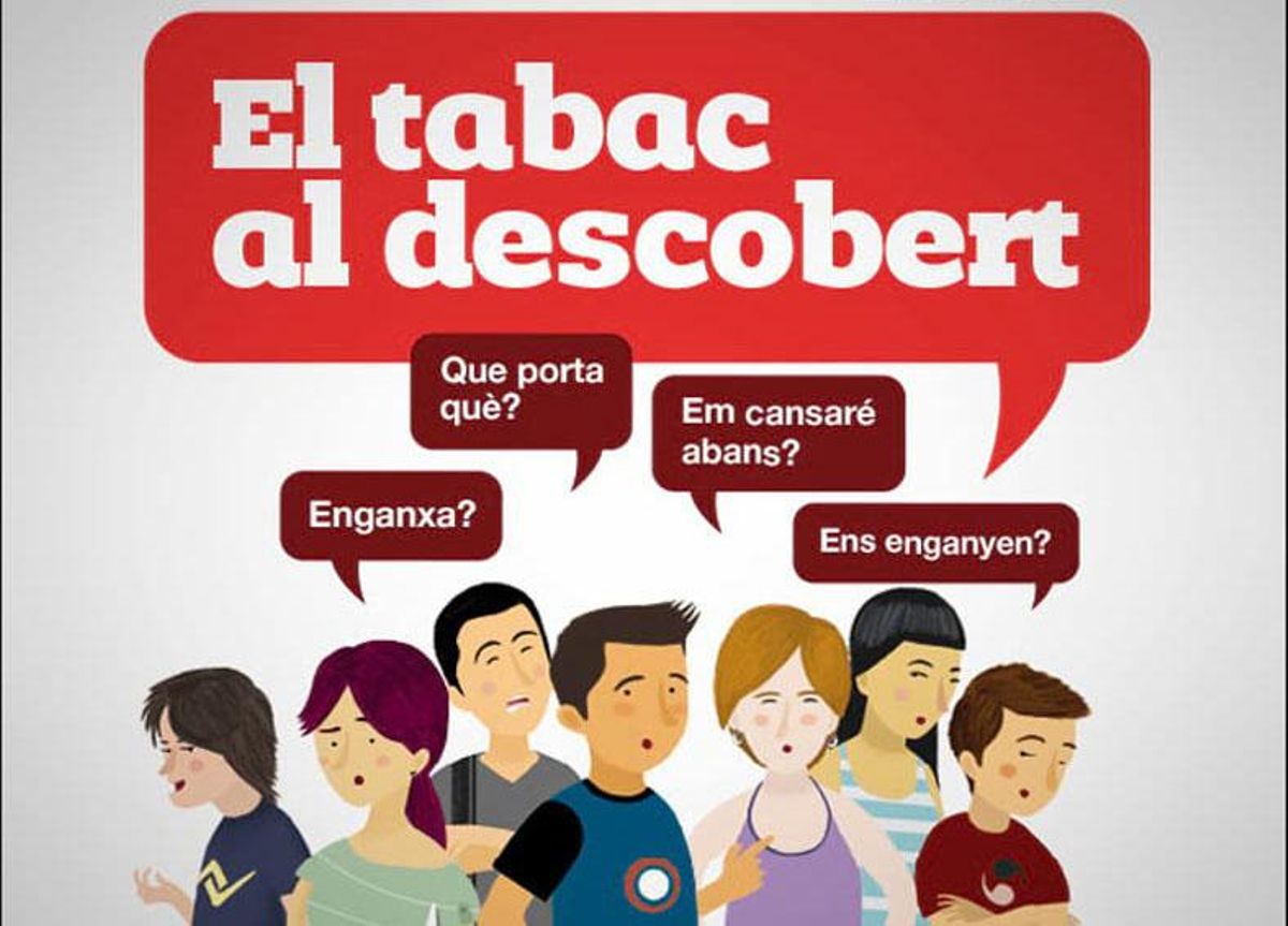 La Biblioteca Central Pare Miquel de Esplugues pone los riesgos del tabaco al descubierto La Biblioteca Central Pare Miquel de Esplugues pone los riesgos del tabaco al descubierto
