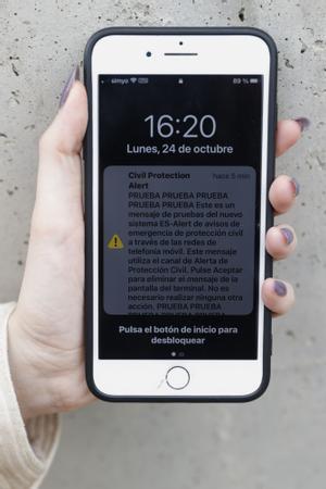 España realiza el primer simulacro de alertas a la población en móviles