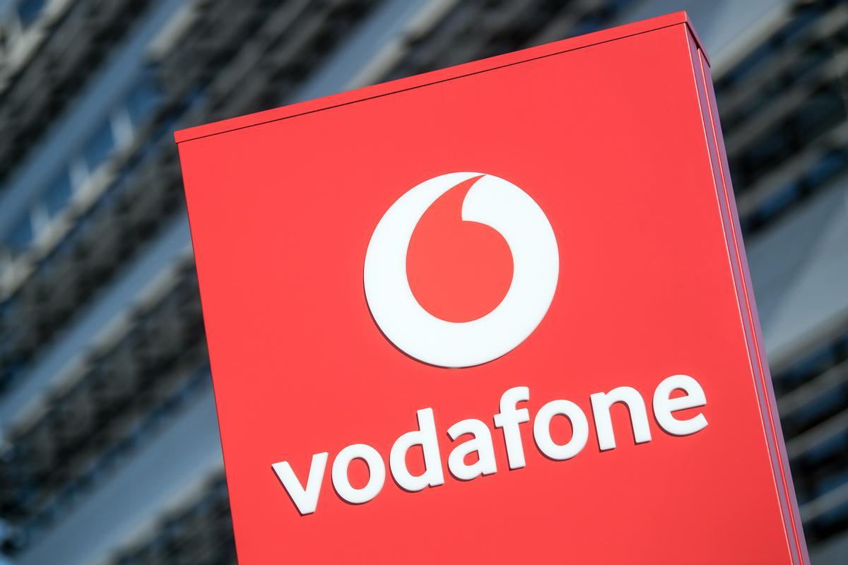 Archivo - Logo de Vodafone