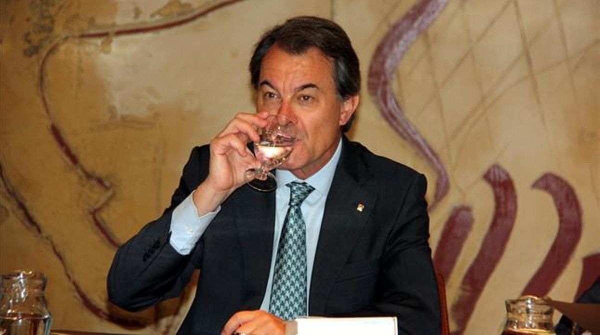 El presidente de la Generalitat, Artur Mas, en una reunión del Consell Executiu. El presidente de la Generalitat, Artur Mas, en una reunión del Consell Executiu.