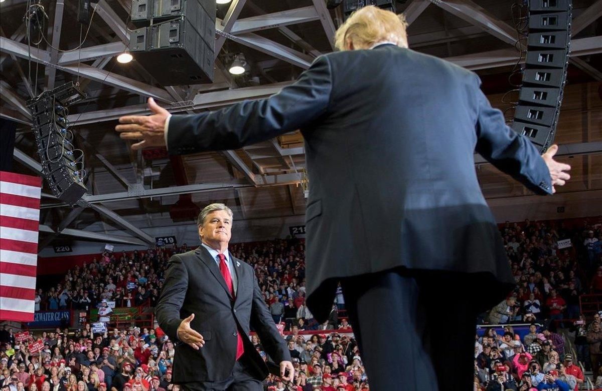 Trump aúpa a los medios de la extrema derecha Trump aúpa a los medios de la extrema derecha