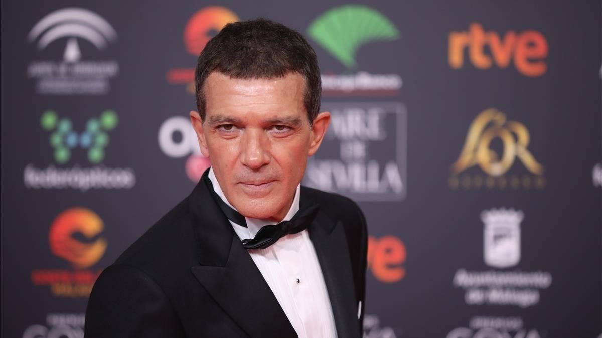 Antonio Banderas, en la pasada edición de los Goya, celebrada en Málaga. Antonio Banderas, en la pasada edición de los Goya, celebrada en Málaga.