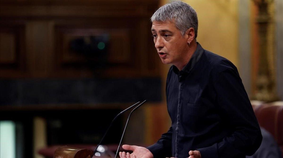 El diputado de EH Bildu Oskar Matute El diputado de EH Bildu Oskar Matute